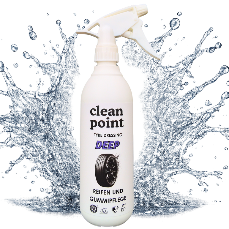 Clean Point Deep Reifenpflege mit Wasserabperleffekt