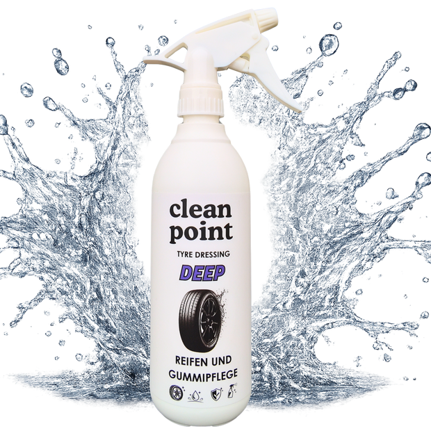 Clean Point Deep Reifenpflege mit Wasserabperleffekt
