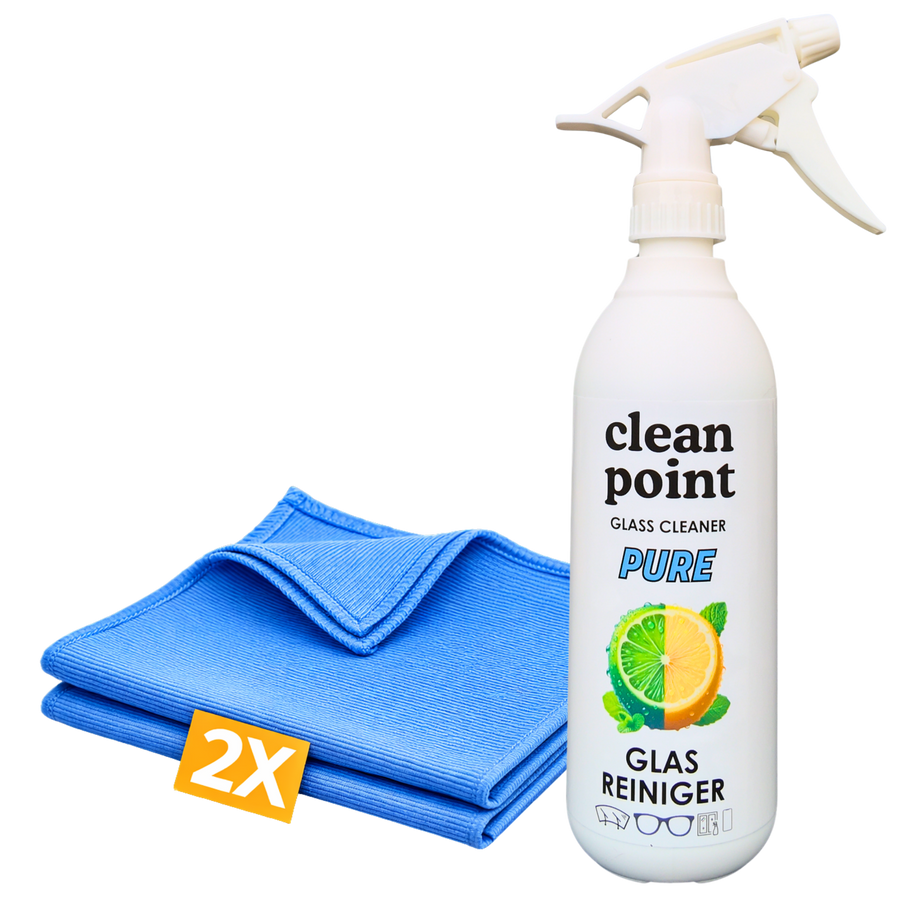 Clean Point Pure Glasreiniger Spar Set