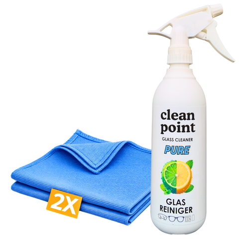 Clean Point Pure Glasreiniger Spar Set