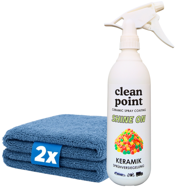 Clean Point Shine On Keramik Sprühversiegelung Spar Set