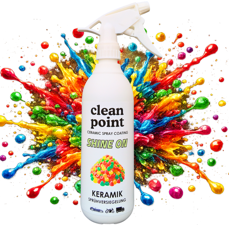 Clean Point Shine On Keramik Sprühversiegelung 500 ml mit Tutti Frutti Duft